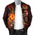 American Samoa Polynesian Men's Bomber Jacket - Legend of American Samoa (Red) - Polynesian Pride