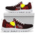 Palau Polynesian Sneakers - Coat Of Arm With Hibiscus - Polynesian Pride