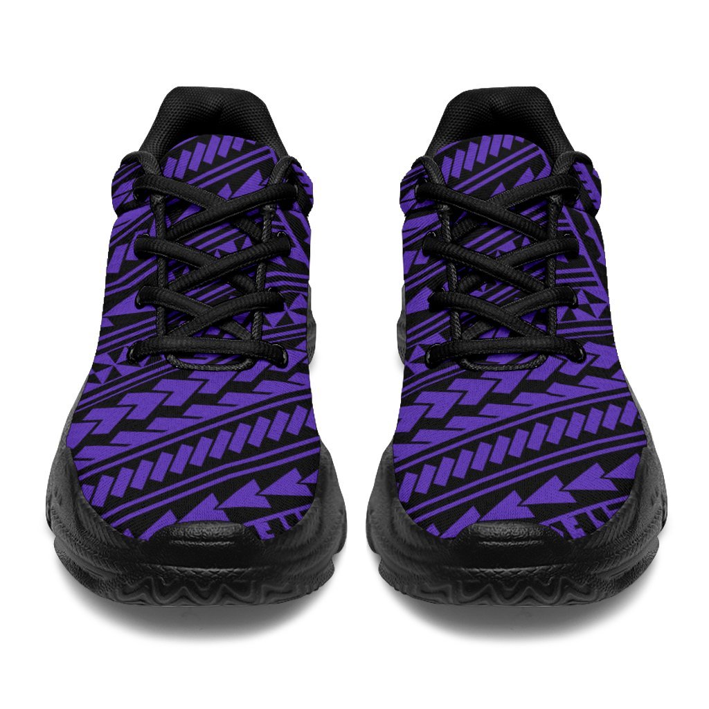 Polynesian Nation Violet Chunky Sneakers - Polynesian Pride