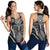 Polynesian Women's Racerback Tank - Patterns Poly Unique Black - Polynesian Pride