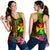 Wallis and Futuna Polynesian Women's Racerback Tank - Hibiscus and Banana Leaves - Polynesian Pride