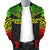 American Samoa Polynesian Chief Men's Bomber Jacket - Reggae Version - Polynesian Pride