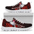 Marshall Islands Polynesian Sneakers - Coat Of Arm With Hibiscus - Polynesian Pride