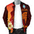 Guam Men's Bomber Jacket - Tribal Tuna Fish - Polynesian Pride