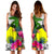 Palau Midi Dress White - Turtle Plumeria Banana Leaf - Polynesian Pride