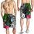 Guam Men Shorts - Turtle Plumeria Banana Leaf - Polynesian Pride