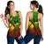 Guam Polynesian Women's Racerback Tank - Guam Reggae Seal with Polynesian Tattoo Art - Polynesian Pride