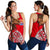 French Polynesia Women's Racerback Tank - Palm Tree Polynesian Pattern - Polynesian Pride