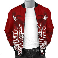 Tahiti Polynesian Coconut Men's Bomber Jacket - Polynesian Pride
