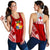 Tonga Polynesian Women's Racerback Tank - Pattern With Seal Red Version Red - Polynesian Pride