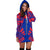 Wallis And Futuna Hoodie Dress - Polynesian Tattoo Flag - Polynesian Pride