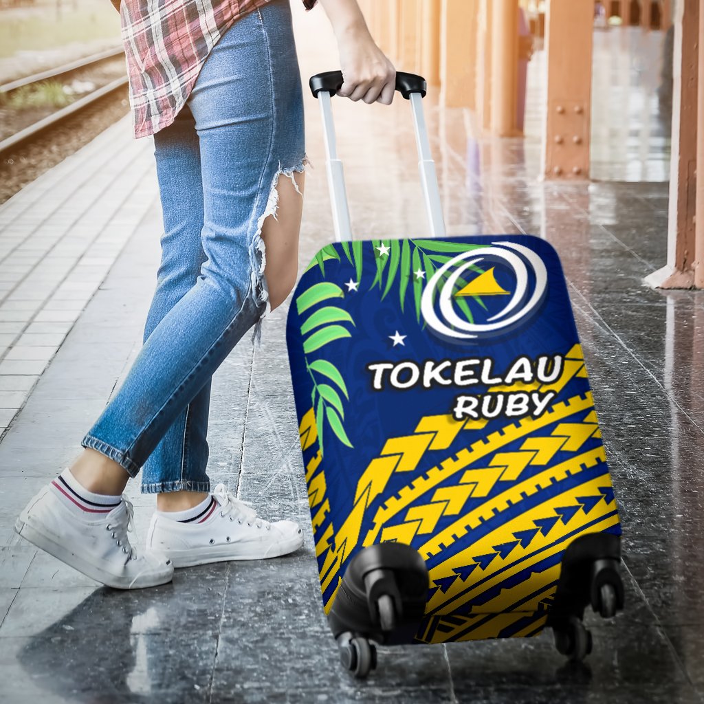 Tokelau Rugby Luggage Covers Coconut Leaves - Polynesian Pride