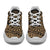 Hawaii White Chunky Sneakers Gold - Circle Style - Polynesian Pride