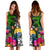 Nauru Midi Dress - Turtle Plumeria Banana Leaf Crest - Polynesian Pride