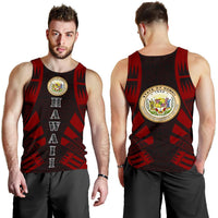 Hawaii Men Tank Top - Polynesian Tattoo Red - Polynesian Pride