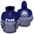 Federated States of Micronesia Polynesian Hoodie Blue Pride Map nd Seal Unisex Blue - Polynesian Pride