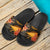 Tokelau Slide Sandals - Gold Plumeria - Polynesian Pride