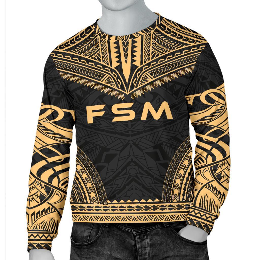 Federated States Of Micronesia Sweater - Polynesian Chief Gold Version - Polynesian Pride