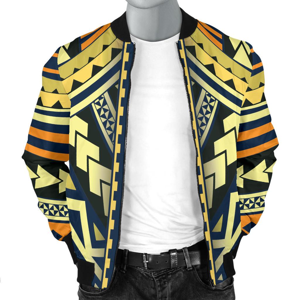 Polynesian Tattoo Men's Bomber Jacket - Polynesian Pride