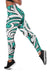 Polynesian Maori Ethnic Ornament Turquoise Hawaii Women's Leggings AH - Polynesian Pride