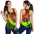 Chuuk Women's Racerback Tank - Polynesian Hook And Hibiscus (Reggae) - Polynesian Pride