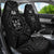 Fiji Car Seat Covers - Fiji Seal With Polynesian Tattoo Style (Black) - Polynesian Pride