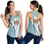 Fiji Tapa Women's Racerback Tank Coat Of Arms Th5 - Polynesian Pride