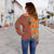 Tropical Polynesian - Hawaiian Women's Off Shoulder Sweater - Haka Style - Polynesian Pride