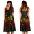 Niue Polynesian Midi Dress - Turtle Hibiscus Reggae - Polynesian Pride