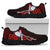 Marshall Islands Polynesian Sneakers - Coat Of Arm With Hibiscus - Polynesian Pride