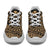 Kanaka White Chunky Sneakers Gold - Circle Style - Polynesian Pride