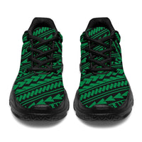 Polynesian Nation Green Chunky Sneakers - Polynesian Pride