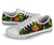 Tonga Polynesian Low Top Shoes - Reggae Plumeria - Polynesian Pride