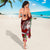 Fiji Custom Personalised Sarong - Turtle Plumeria (Red) - Polynesian Pride