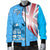 Fiji Polynesian Men's Bomber Jacket - Fiji Flag - Polynesian Pride