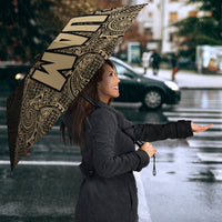 Guam Umbrella Turtle Coat of Arms Polynesian Pattern - Polynesian Pride