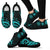 Tahiti Polynesian Sneakers - Turquoise Tentacle Turtle - Polynesian Pride