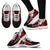 Marshall Islands Polynesian Sneakers - Coat Of Arm With Hibiscus - Polynesian Pride