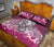 Maori Manaia The Pink Sea Quilt Bed Set - Polynesian Pride