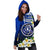 Northern Mariana Islands Women's Hoodie Dress - Polynesian Plumeria Pattern - Polynesian Pride