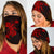 Hawaii Turtle Hibiscus Plumeria Polynesian Bandana 3-Pack - Unique Style Red - Polynesian Pride