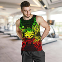 Federated States Of Micronesian Polynesian Men Tank Top Map Reggae - Polynesian Pride