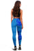 Combo Racerback Tank and Legging Blue Fiji Rugby Polynesian Waves Style - Polynesian Pride