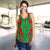 Vanuatu Women Racerback Tank - Polynesian Tattoo Flag - Polynesian Pride