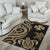 Wallis and Futuna Area Rug - Gold Tentacle Turtle - Polynesian Pride