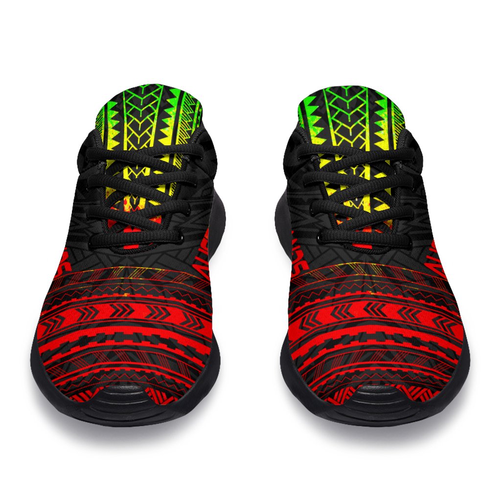 Austral Islands Sporty Sneakers - Polynesian Chief Reggae Version - Polynesian Pride