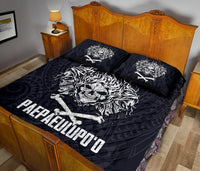 American Samoa Polynesian Quilt Bed Set - Aua Paepaeulupo'o - Polynesian Pride