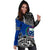 Samoa Hoodie Dress - Samoa Coat Of Arms Fall In The Wave K9 - Polynesian Pride