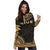 Niue Women's Hoodie Dress - Polynesian Gold Chief - Polynesian Pride