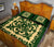 Hawaiian Quilt Bed Set Royal Pattern - Emerald Green - Polynesian Pride